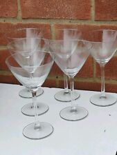 Martini glasses set for sale  DERBY