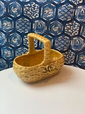 Capodimonte porcelain basket for sale  LONDON