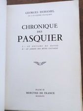 Chronique pasquier georges d'occasion  Lunel