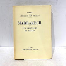 Jean tharaud marrakech d'occasion  Paris IX