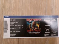 Iron maiden konzertkarte gebraucht kaufen  Hamburg