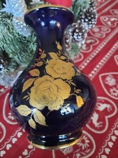 Blumenvase echtes kobaltblau gebraucht kaufen  Deutschland