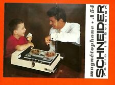 Schneider magnetophone deplian d'occasion  Ouzouer-sur-Loire
