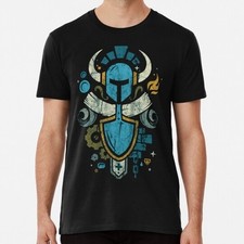 Camiseta Shovel Knight Shovelry Emblem Crest P a 5XL Fabricada nos EUA, usado comprar usado  Enviando para Brazil