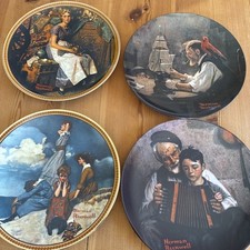 Norman rockwell plate for sale  SOUTH MOLTON