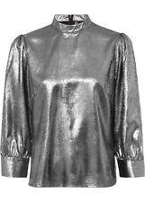 Neu bluse puffärmeln gebraucht kaufen  Deutschland