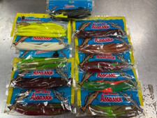Usado, 11 pacotes - Assassino de água salgada - 5" SW Shad - Isca de natação de plástico macio - #242 comprar usado  Enviando para Brazil