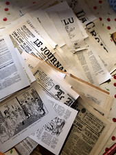 Lot reproduction journaux d'occasion  Montluçon
