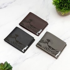 Carteira Japanese Wave couro vegano preto marrom cinza carteira de couro presente Kanagawa comprar usado Carteira Japanese Wave couro vegano preto marrom cinza carteira de couro presente Kanagawa comprar usado  Enviando para Brazil