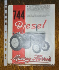 Catalogue tracteur 744 d'occasion Catalogue tracteur 744 d'occasion  France