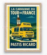 Affiche vintage pastis d'occasion  Paris-