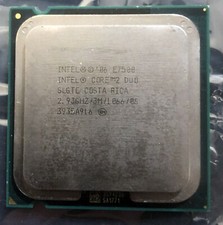 Usado, Processador Intel Core 2 Duo E7500 2.93Ghz soquete 775 desktop CPU comprar usado  Enviando para Brazil