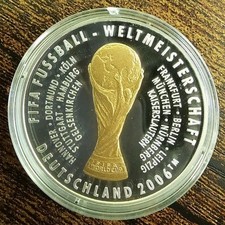 Medaille fifa 2006 gebraucht kaufen  Schönberg