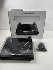 Toca-discos estéreo Audio-Technica AT-LP60X-BK totalmente automático acionamento por correia, preto comprar usado  Enviando para Brazil