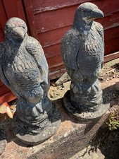 Pair concrete eagles for sale  SPALDING
