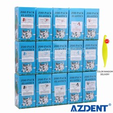 Usado, Aparelhos de látex ortodônticos odontológicos faixas de borracha ortodôntica 5000 peças/kit 15 tamanhos! comprar usado  Enviando para Brazil