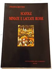 Scatole miniate laccate usato  Fara Novarese