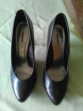 Pumps kunstleder schw gebraucht kaufen  Stein