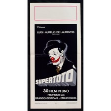 Locandina supertoto totò usato  Nocera Superiore