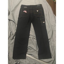 Jeans Guess x Tokyovitamin Tokyo Vitamin Rabbit logotipo carpinteiro folgado comprar usado  Enviando para Brazil