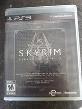 The Elder Scrolls V Skyrim PlayStation 3 PS3 Jogo COMPLETO Bom Estado comprar usado  Enviando para Brazil