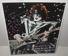 FOTO BEIJO ASSINADA POR TOMMY THAYER 8X10 ROCK HEAVY METAL AUTÓGRAFO ESPACEMAN, usado comprar usado  Enviando para Brazil