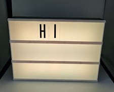 Cinema lightbox light for sale  Creswell