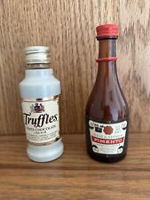Usado, Conjunto de 2 MINI FRASCOS DE VIDRO VAZIOS DE 50 ML COM TAMPAS, TRUFAS E PIMENTO comprar usado  Enviando para Brazil