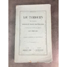 Vidal lou tambourin d'occasion  Vernaison