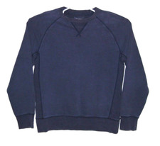 Moletom masculino Gap Gg azul marinho gola redonda French Terry 100% algodão falhas em branco comprar usado  Enviando para Brazil