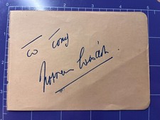 Hand signed sir for sale  SALFORD