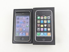 Apple iPhone 3GS 16G preto com caixa antigo logotipo Twitter aplicativo funcionando A1303 comprar usado  Enviando para Brazil