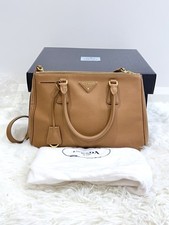 *VENDA*Prada Caramelo Médio 28cm 2Way Saffiano Galleria Bolsa COM CAIXA RTP $7100AUD comprar usado  Enviando para Brazil