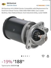 Starter ford diesel for sale  East Saint Louis