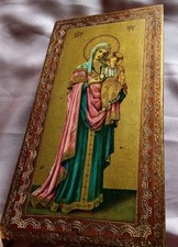 Icona sacra madonna usato  Torino