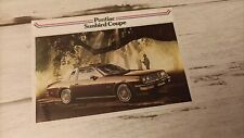 Prospectus brochure pontiac d'occasion  Longeville-sur-Mer