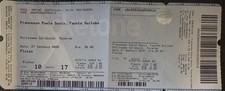 Rarissimo biglietto concerto usato  Palermo