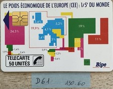 Télécarte privée d61 d'occasion  Signes