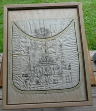 Antique masonic silk for sale  Johnson