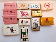 LOTE VINTAGE DE 13 MINI BARRAS DE SABONETE TAMANHO VIAGEM HOTEL comprar usado  Enviando para Brazil