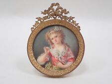 Ancienne miniature peinte d'occasion  Angers-