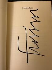 Autografo pupi avati usato  San Giovanni Valdarno
