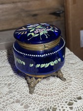 Caixa de cômoda azul Moser comprar usado Caixa de cômoda azul Moser comprar usado  Enviando para Brazil