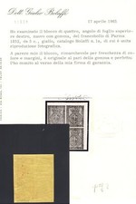 1852 parma centesimi usato  Milano