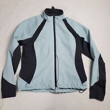 Usado, Jaqueta REI Feminina Softshell Thermo LT Um Bolso Frontal Bebê Azul e Cinza | P comprar usado  Enviando para Brazil
