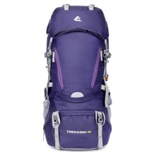 Mochila de viagem acampamento 60L caminhadas escalada trekking montanhismo bolsas esportivas comprar usado  Enviando para Brazil