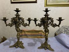 Antica coppia candelabri usato  Torre del Greco