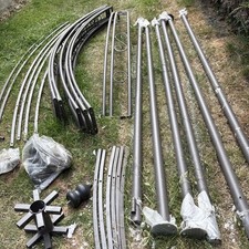 Grey metal round for sale  MARKET RASEN