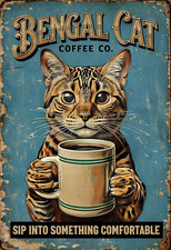 Bengal cat coffee for sale  DUNSTABLE