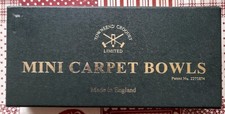 Mini carpet bowls for sale  WARWICK